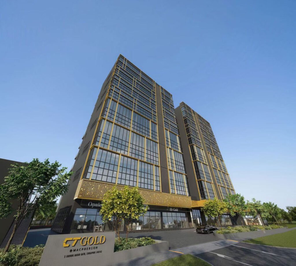 CT Gold Building Exterior at Macpherson